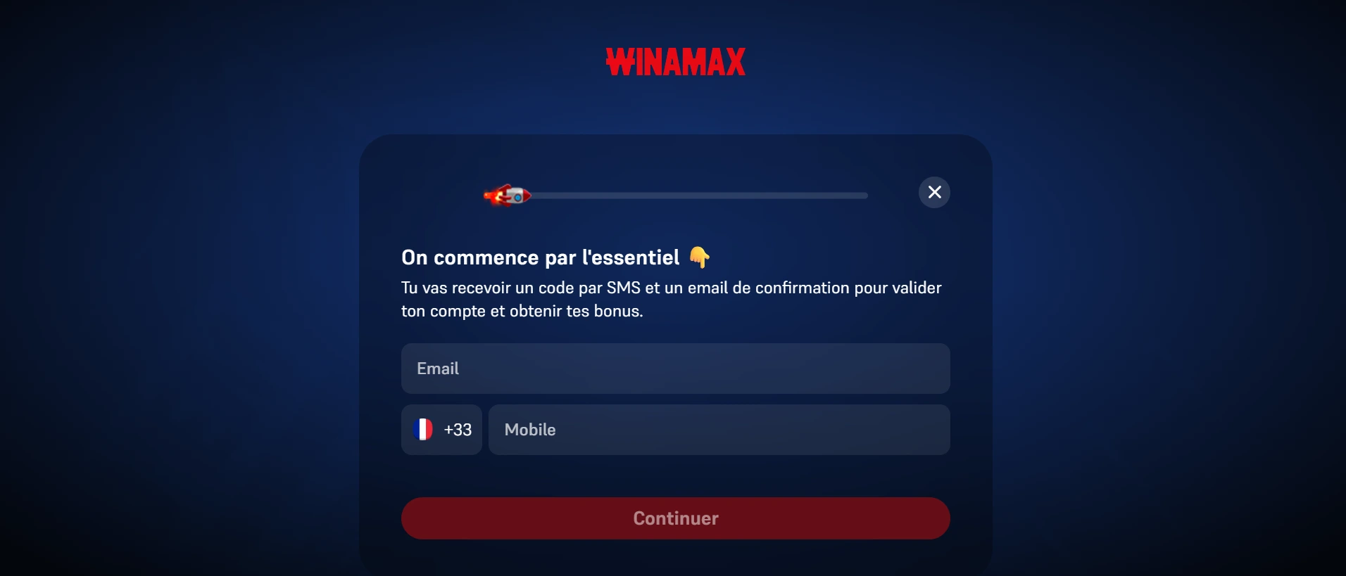 Winamax betting site